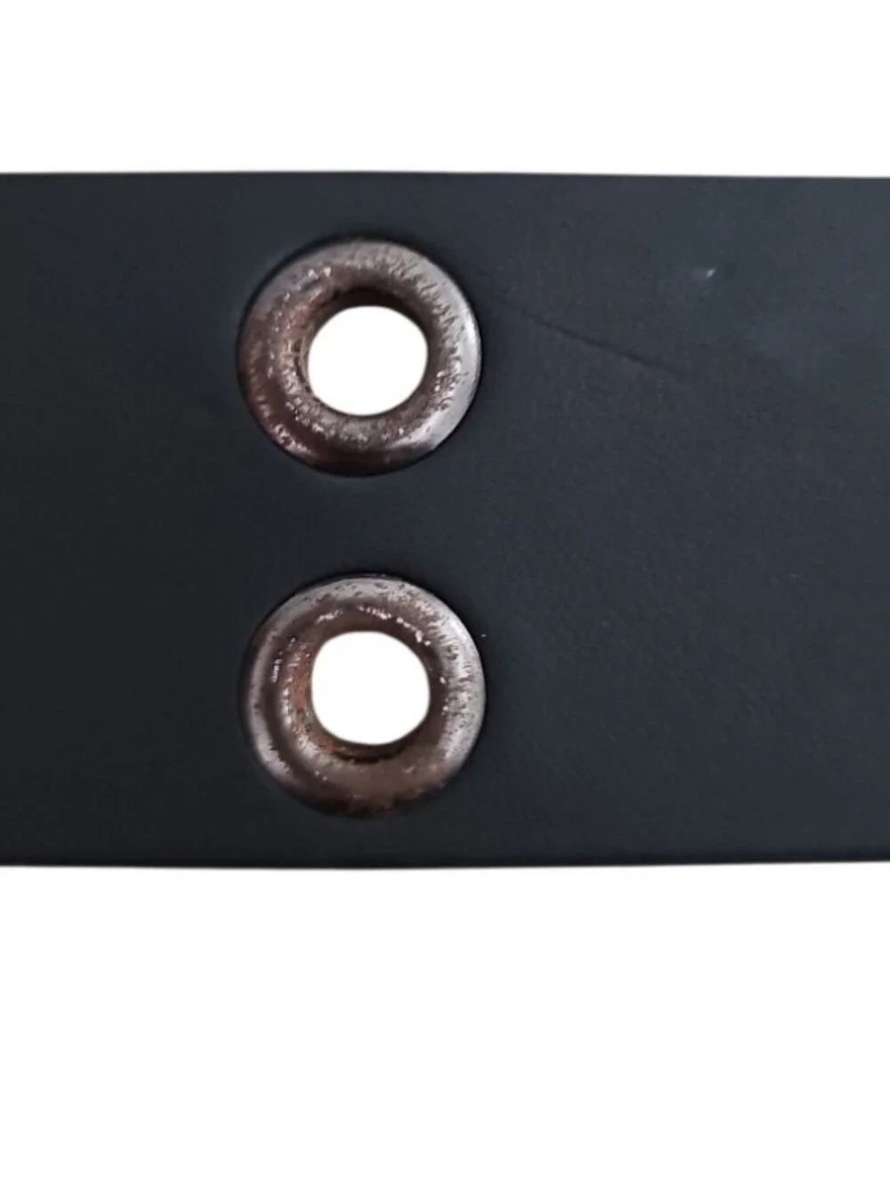 Vintage Reversible Black Brown Grommet Belt Size 34 Punk Grunge Emo Y2K Unisex